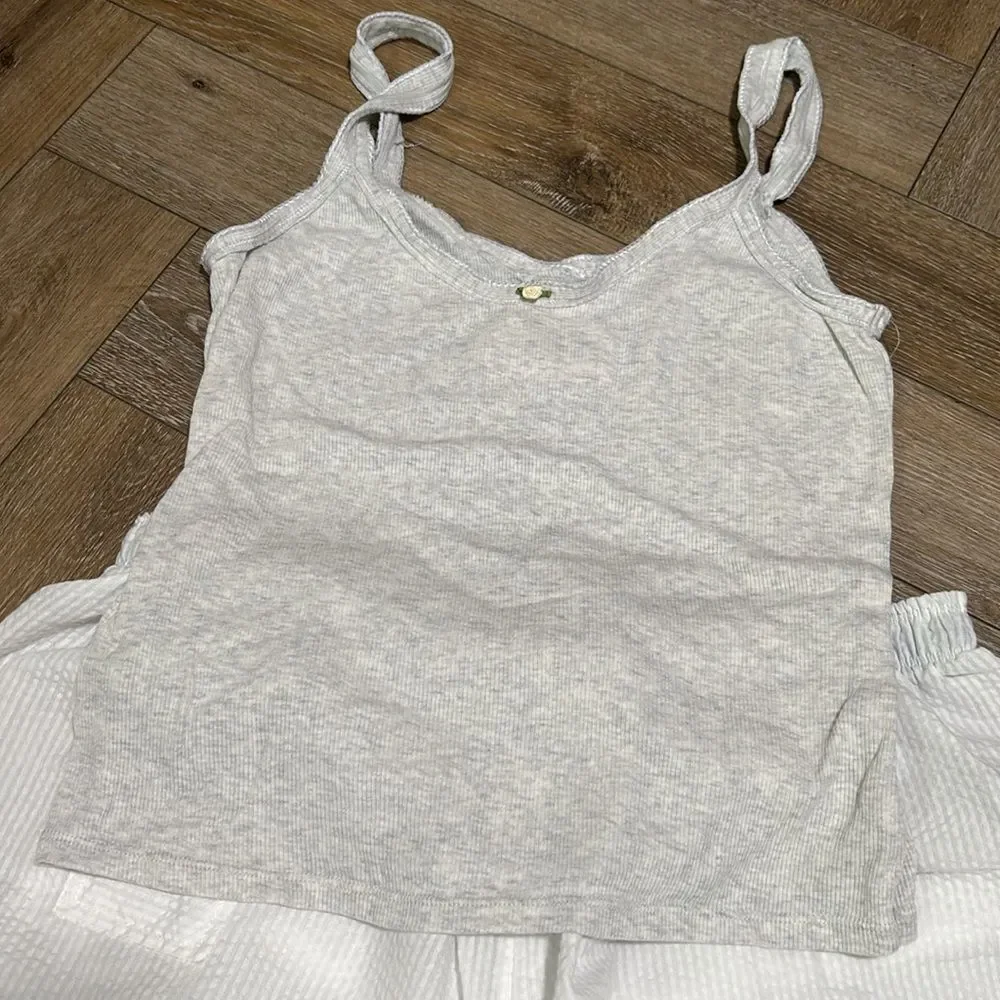 Free People Cloud 9 Pajamas WHITE - Picture 3 of 6